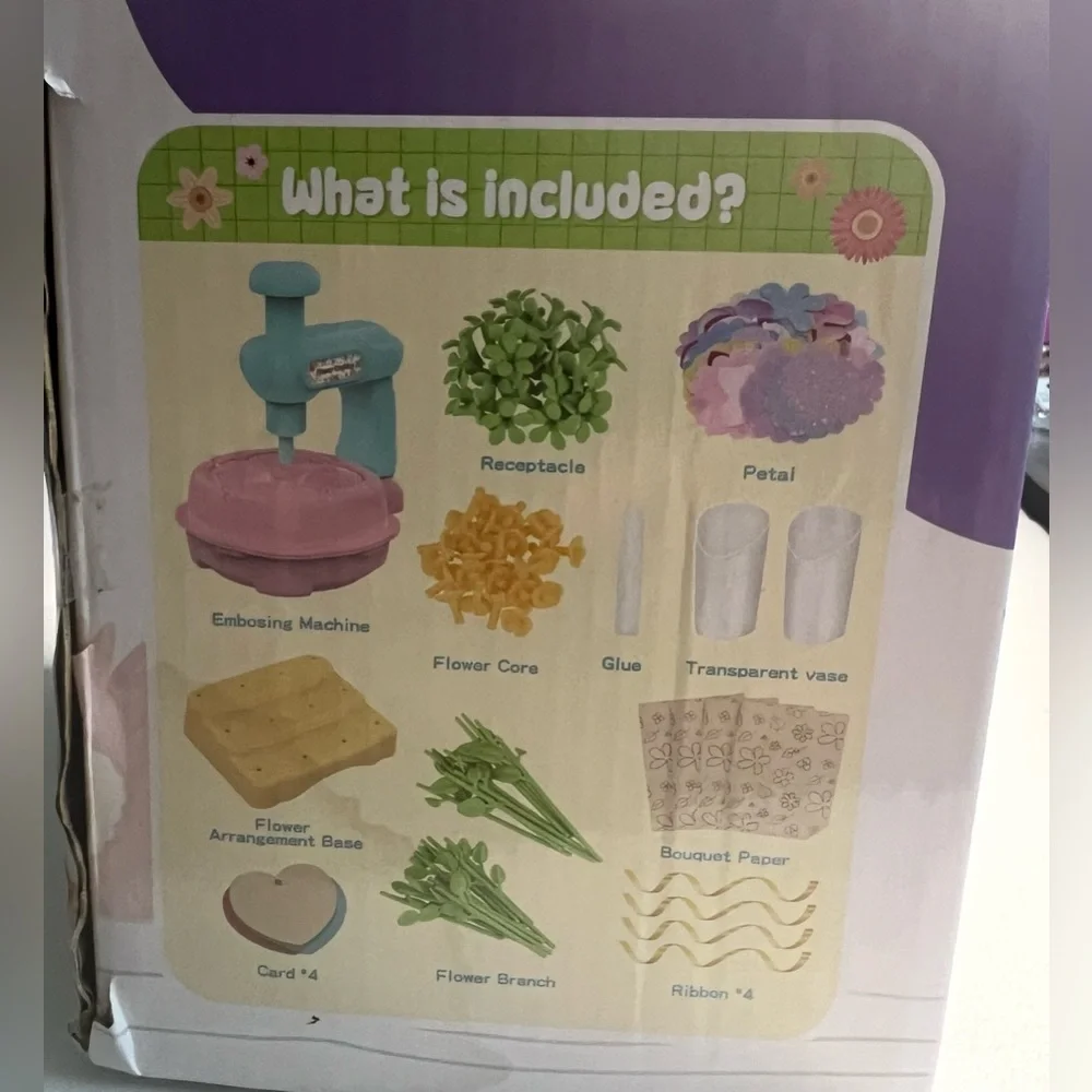 Flower Crafting Playset for Kids